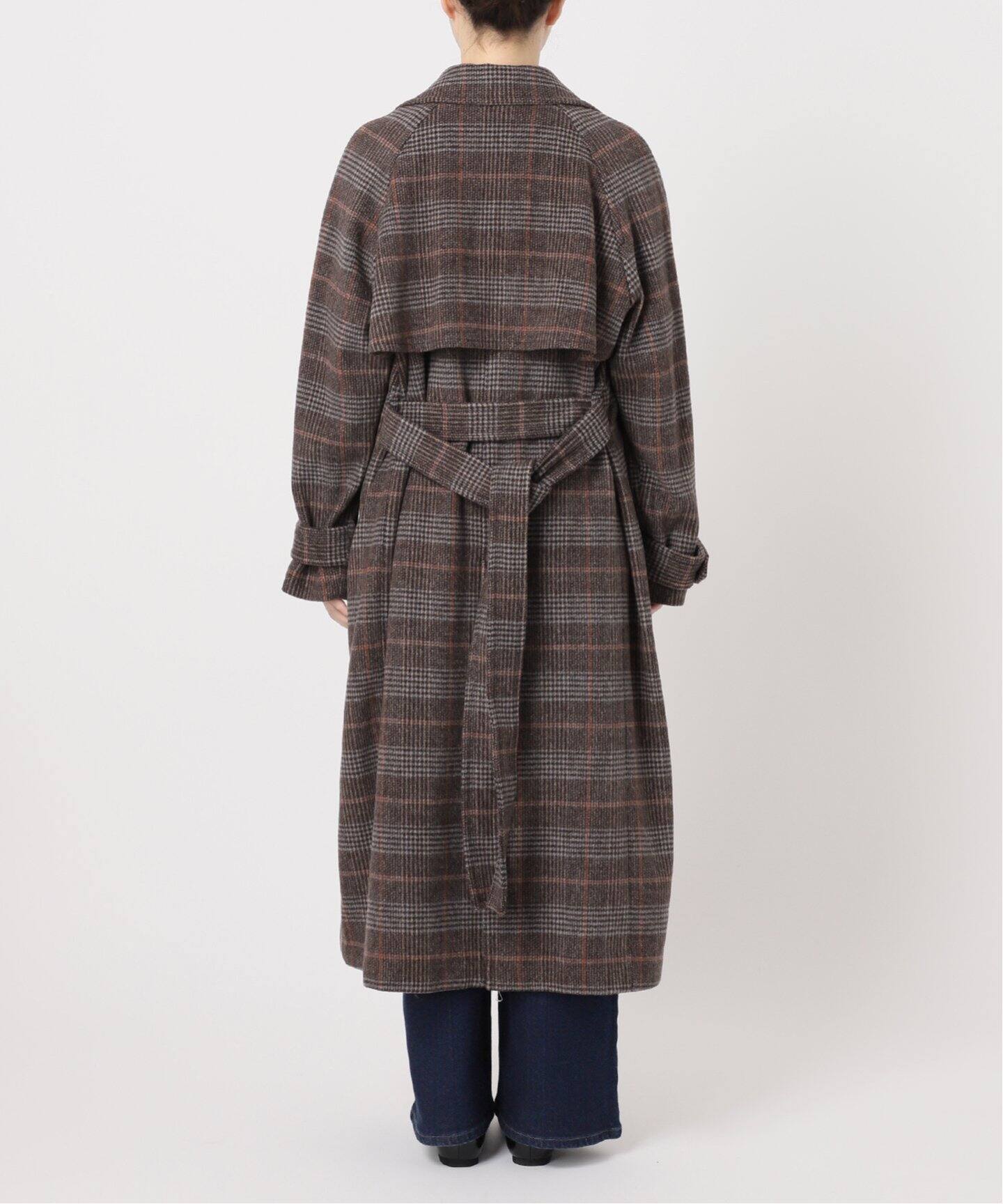チェックトレンチコート（トレンチコート）｜IENA（イエナ）の通販  