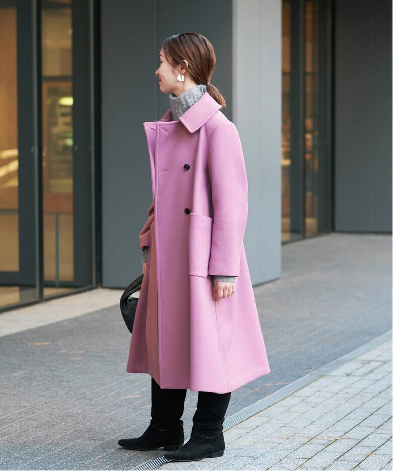 メルトンW前 Aラインコート（その他ブルゾン／アウター）｜IENA  