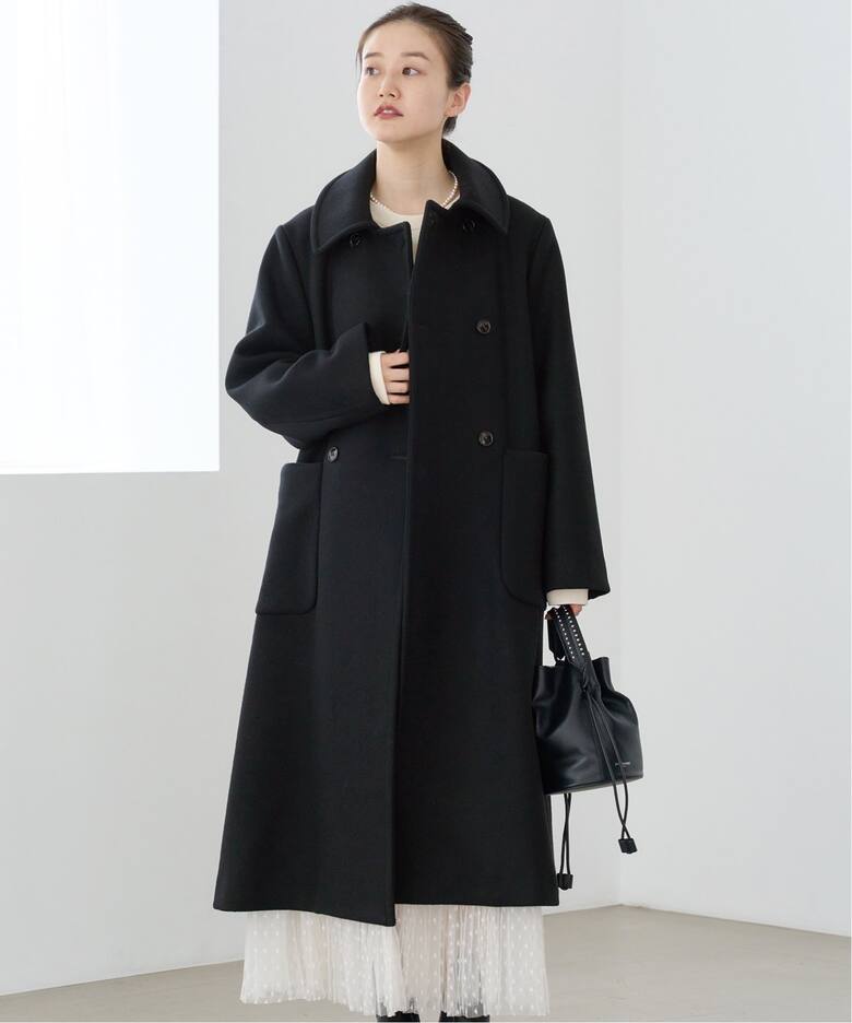 メルトンW前 Aラインコート（その他ブルゾン／アウター）｜IENA  