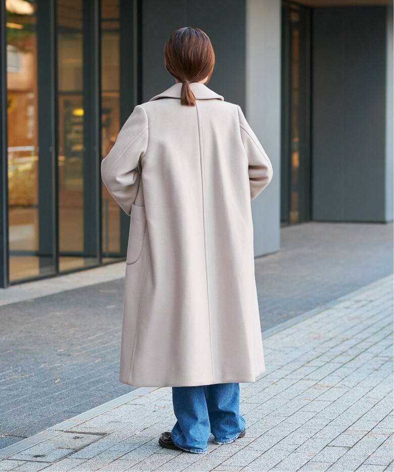 メルトンW前 Aラインコート（その他ブルゾン／アウター）｜IENA 