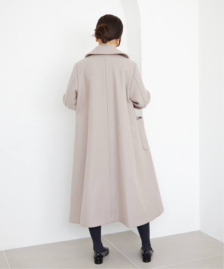 メルトンW前 Aラインコート（その他ブルゾン／アウター）｜IENA  