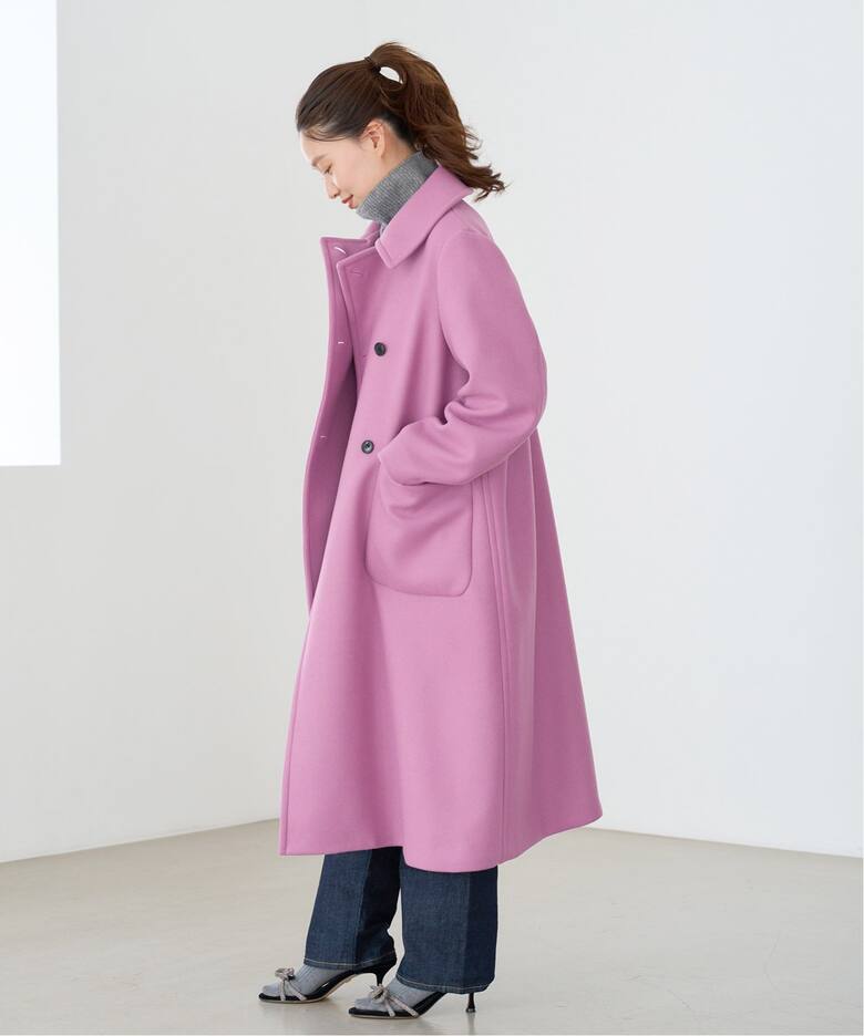 メルトンW前 Aラインコート（その他ブルゾン／アウター）｜IENA  