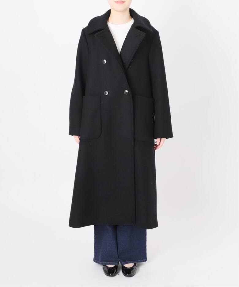 メルトンW前 Aラインコート（その他ブルゾン／アウター）｜IENA  