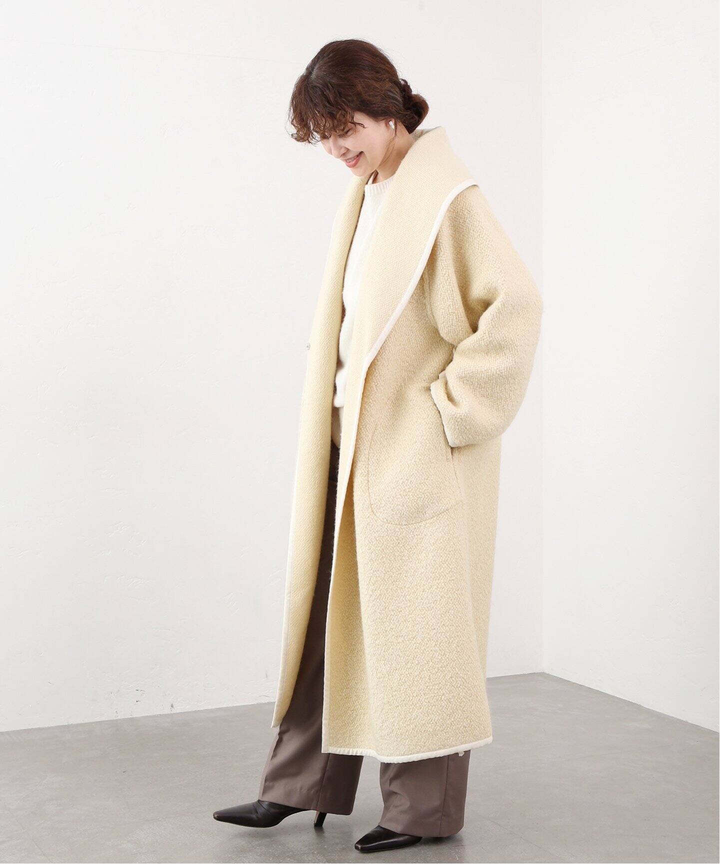 RICCHERI ショールコート（その他ブルゾン／アウター）｜IENA（イエナ  