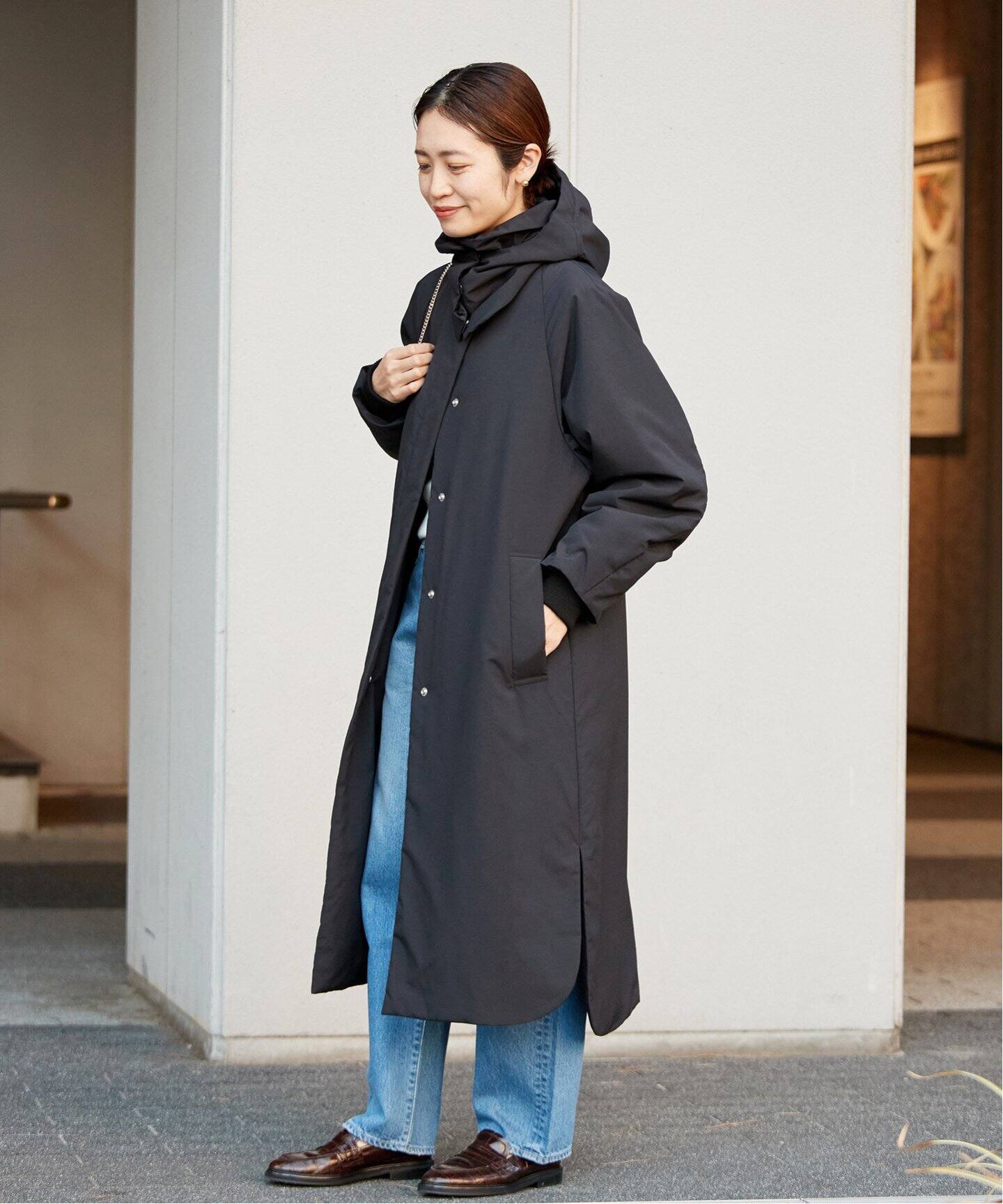 【IENA】PRIMALOFTフィールドコート　ブラック IENA】PRIMALOFTフィールドコート ブラック フィールドコート