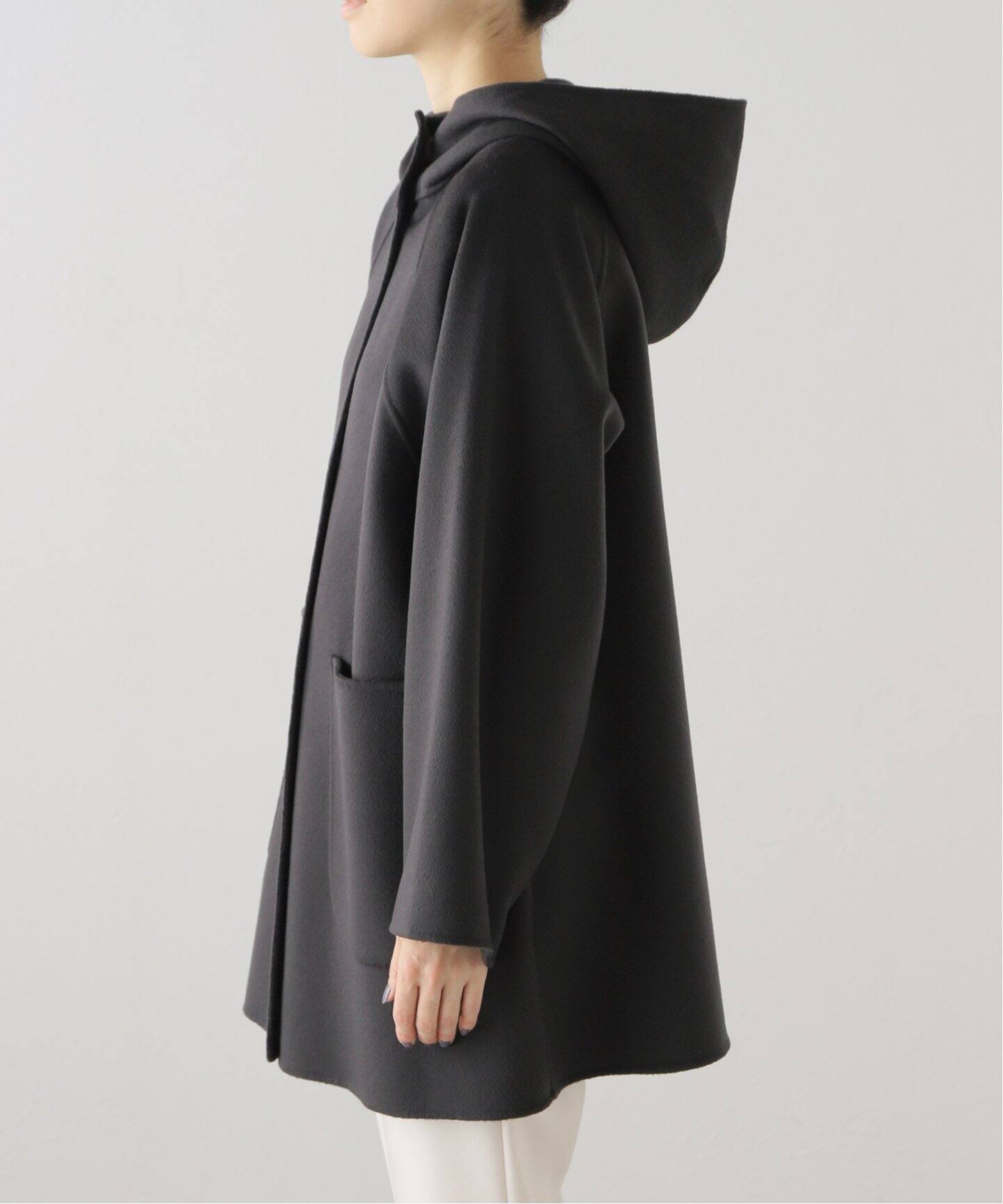 SUPER160 ダブルフェイスフードコート（その他ブルゾン／アウター  