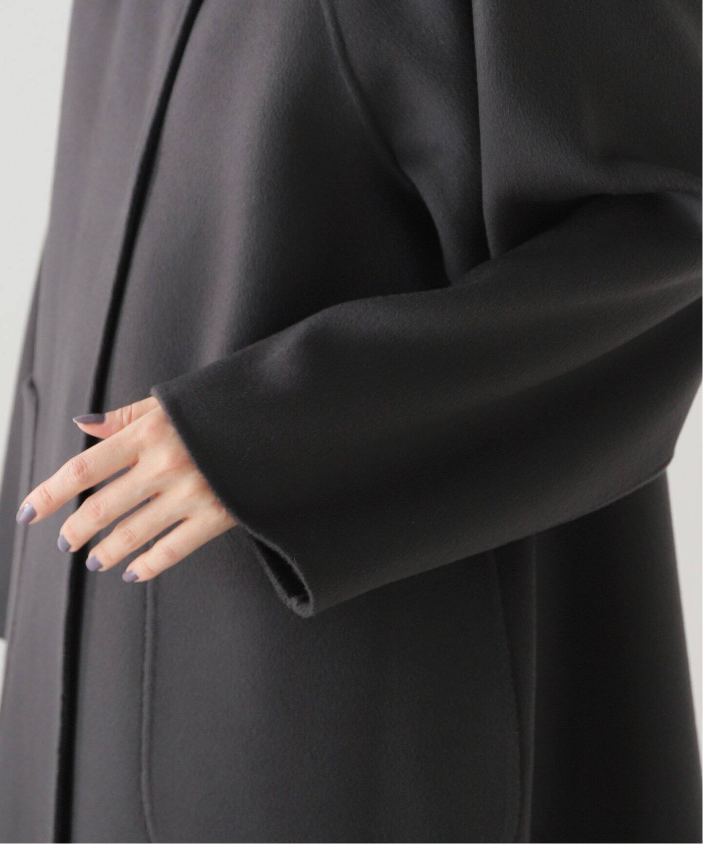 SUPER160 ダブルフェイスフードコート（その他ブルゾン／アウター  