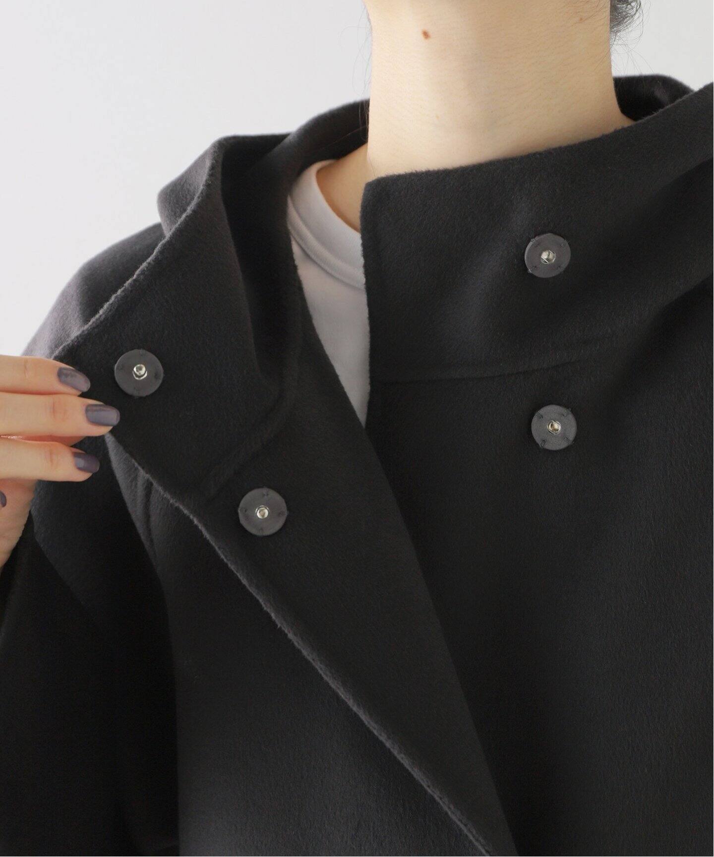 SUPER160 ダブルフェイスフードコート（その他ブルゾン／アウター  