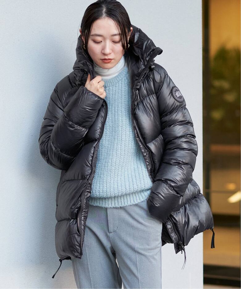 SEESEE PUFF JACKET【BLACK】XL