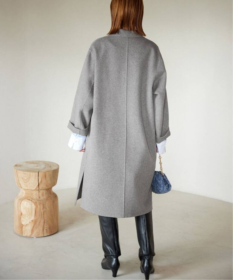 HAMILTONダブルフェイスロングチェスターコート（チェスターコート  