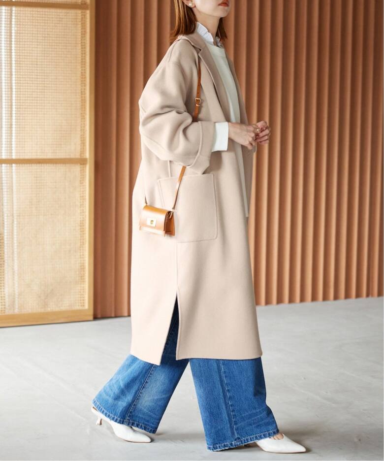 HAMILTONダブルフェイスロングチェスターコート（チェスターコート  