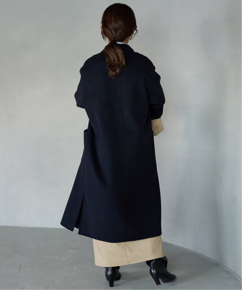 HAMILTONダブルフェイスロングチェスターコート（チェスターコート  