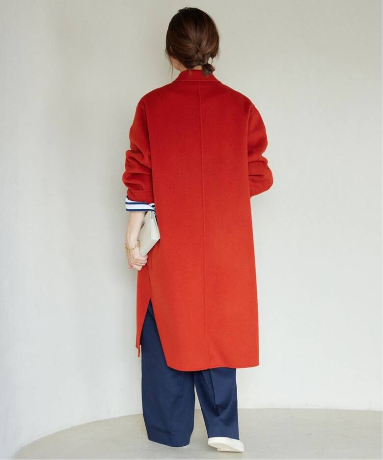 HAMILTONダブルフェイスロングチェスターコート（チェスターコート  