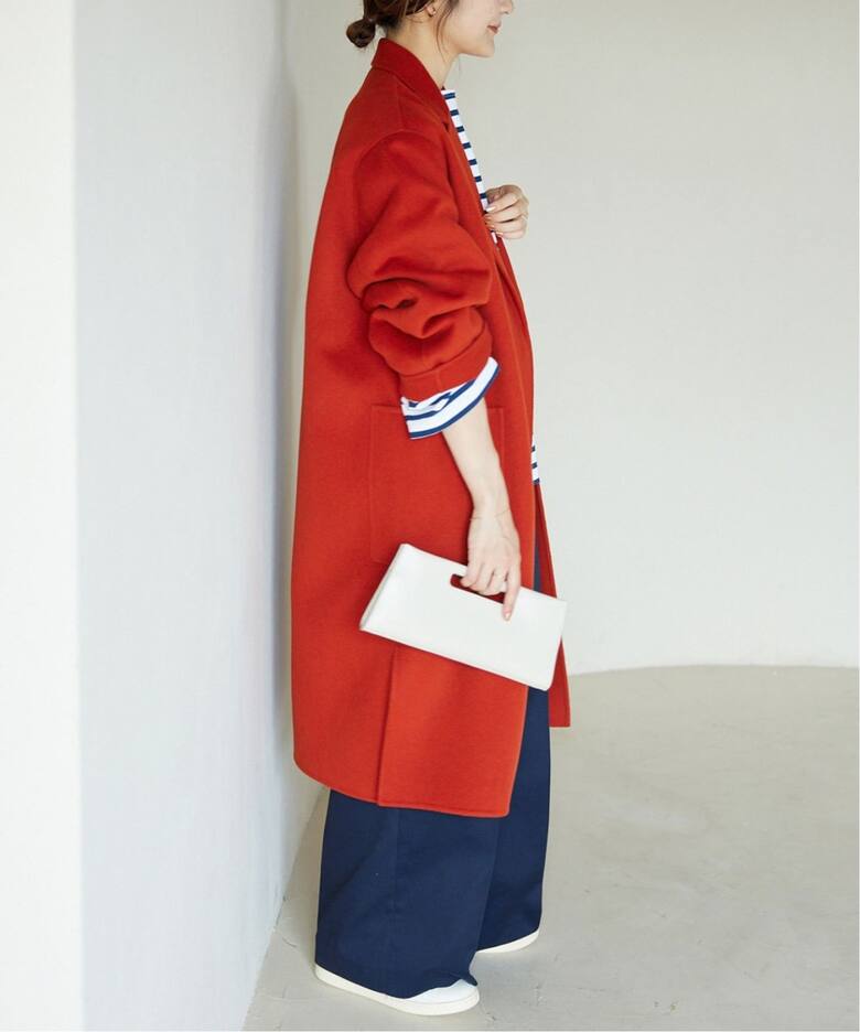 HAMILTONダブルフェイスロングチェスターコート（チェスターコート  