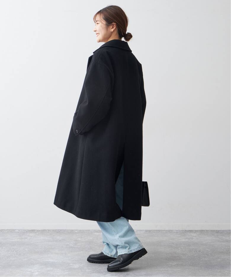 ECO WOOL ダブルブレストコート（チェスターコート）｜SLOBE IENA 