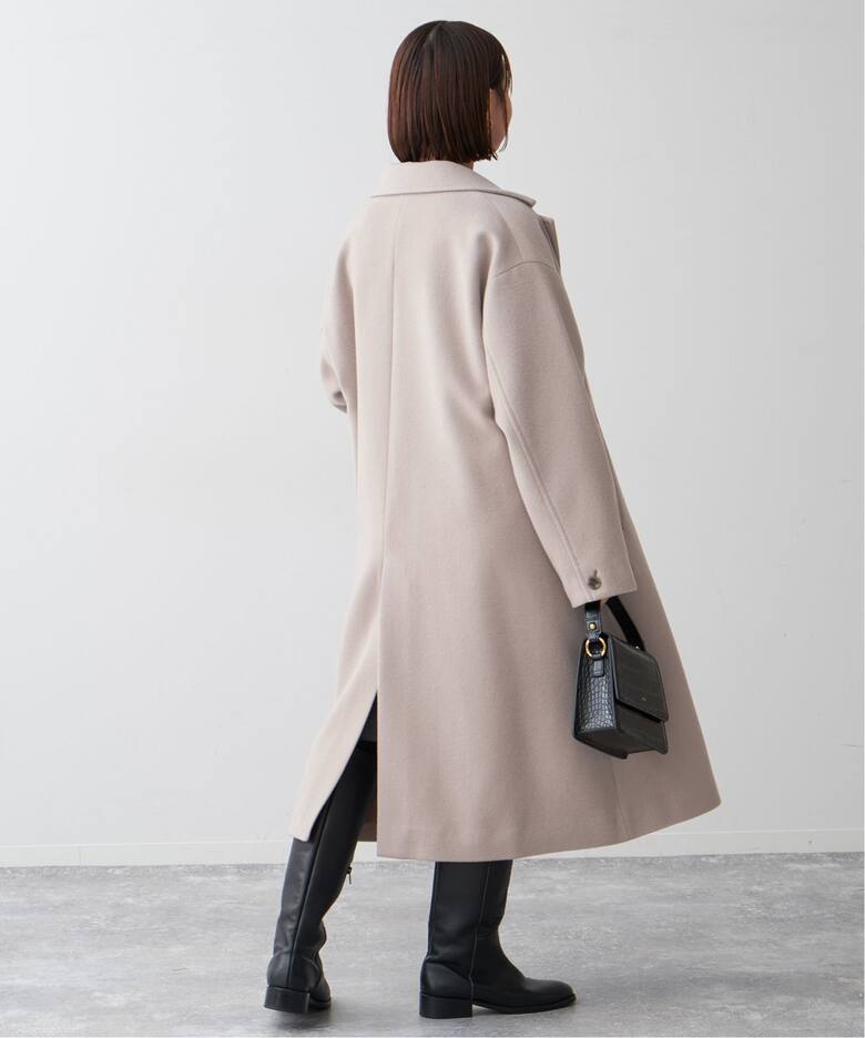 ECO WOOL ダブルブレストコート（チェスターコート）｜SLOBE IENA 