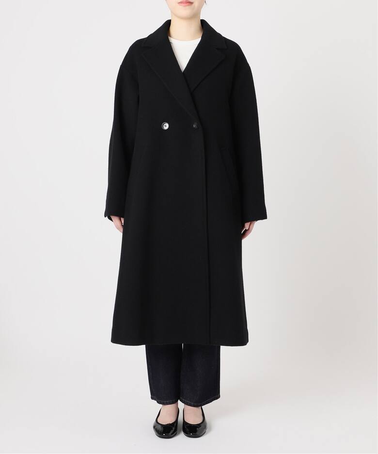 ECO WOOL ダブルブレストコート（チェスターコート）｜SLOBE IENA 