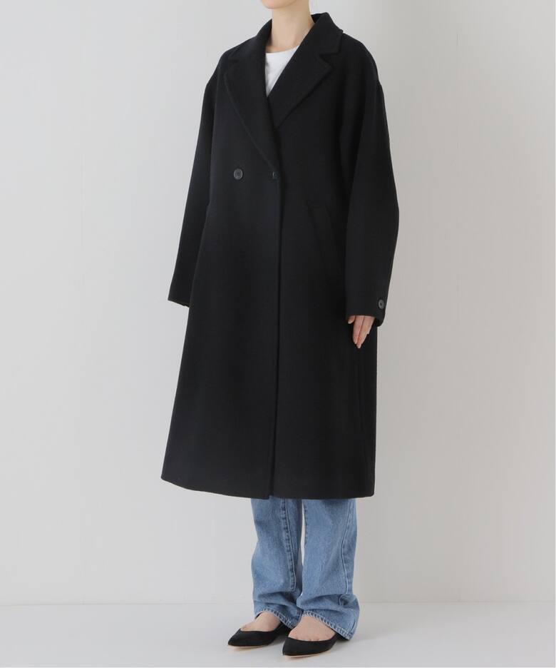 ECO WOOL ダブルブレストコート（チェスターコート）｜SLOBE IENA  