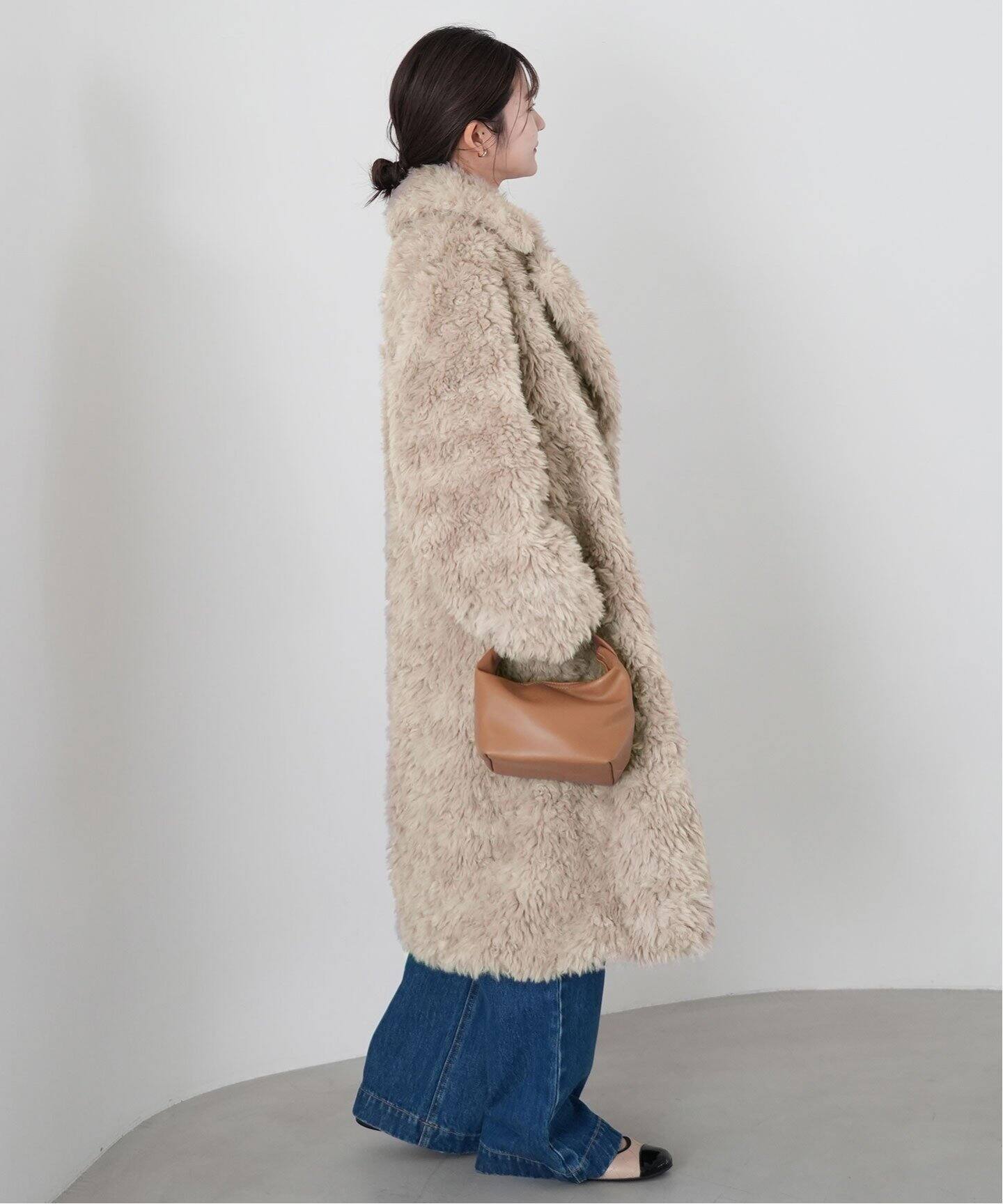 カーリングファーコート（その他ブルゾン／アウター）｜SLOBE IENA  