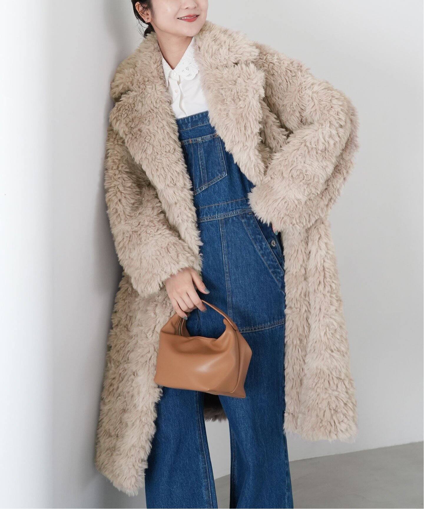 カーリングファーコート（その他ブルゾン／アウター）｜SLOBE IENA  