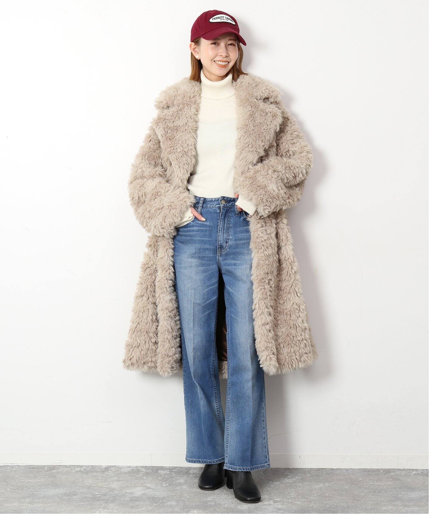 カーリングファーコート（その他ブルゾン／アウター）｜SLOBE IENA  