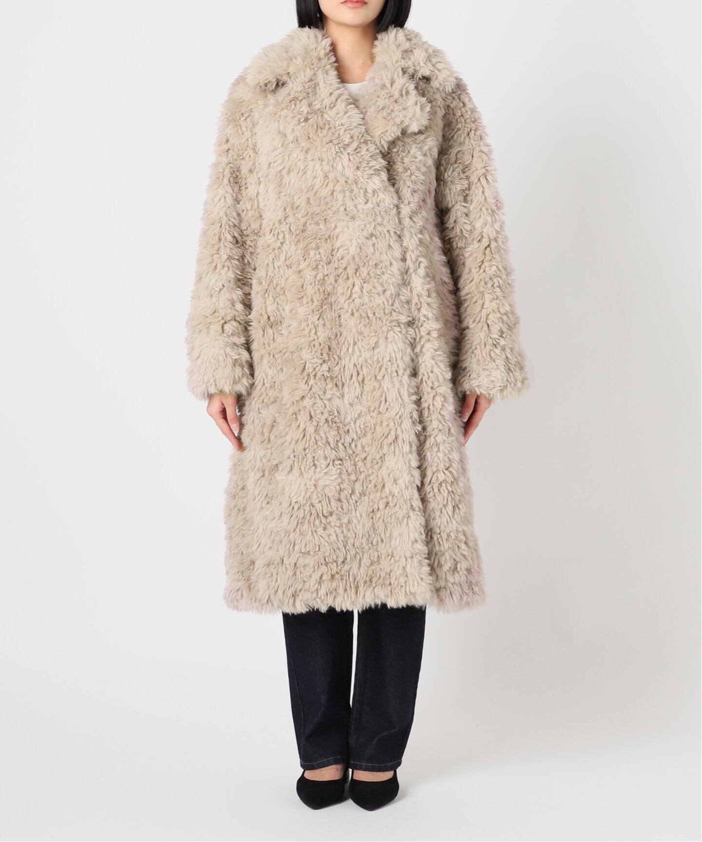 カーリングファーコート（その他ブルゾン／アウター）｜SLOBE IENA  