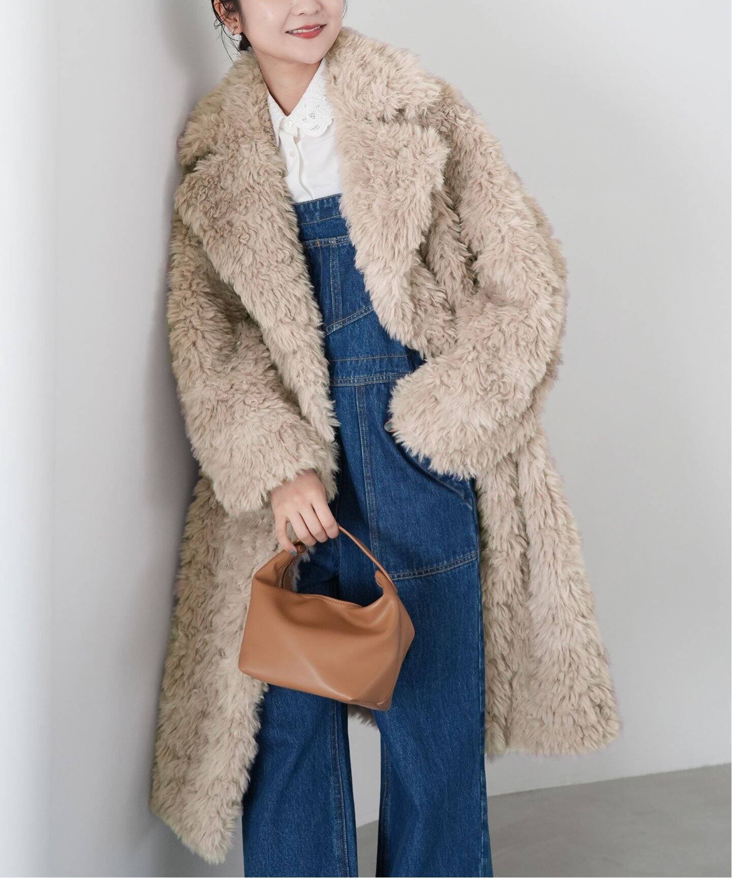 カーリングファーコート（その他ブルゾン／アウター）｜SLOBE IENA  