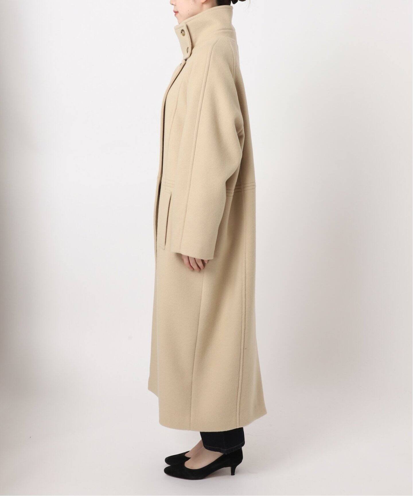 追加》スタンドコクーンコート（チェスターコート）｜SLOBE IENA  