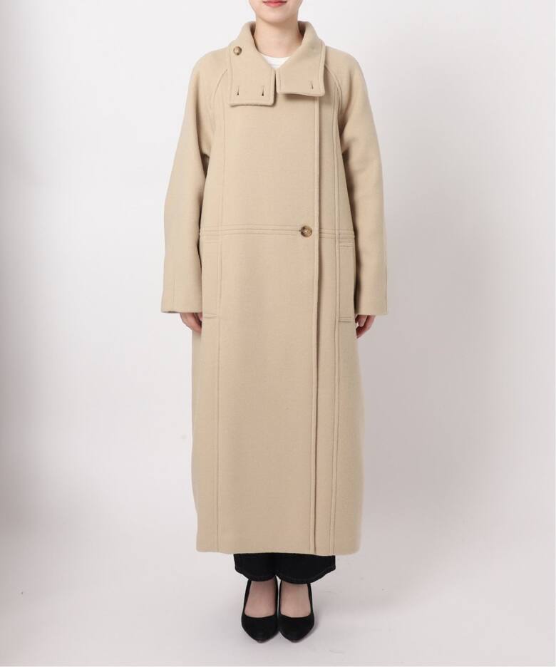 追加》スタンドコクーンコート（チェスターコート）｜SLOBE IENA  