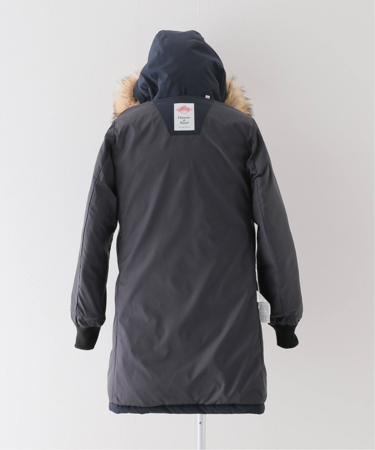 DANTON 黒 ロングダウンジャケット 36 DANTON（ダントン）】ロングダウンのサイズ感について