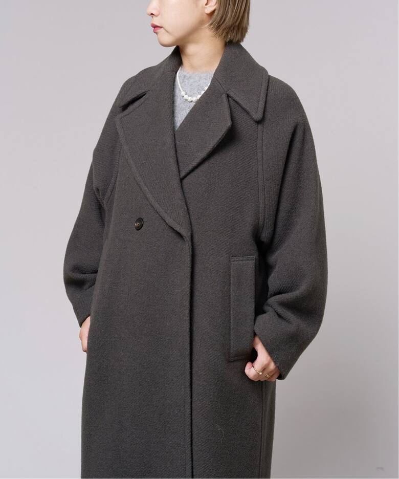 IENA LA BOUCLE ウールシャギーアルスターコート（その他ブルゾン 