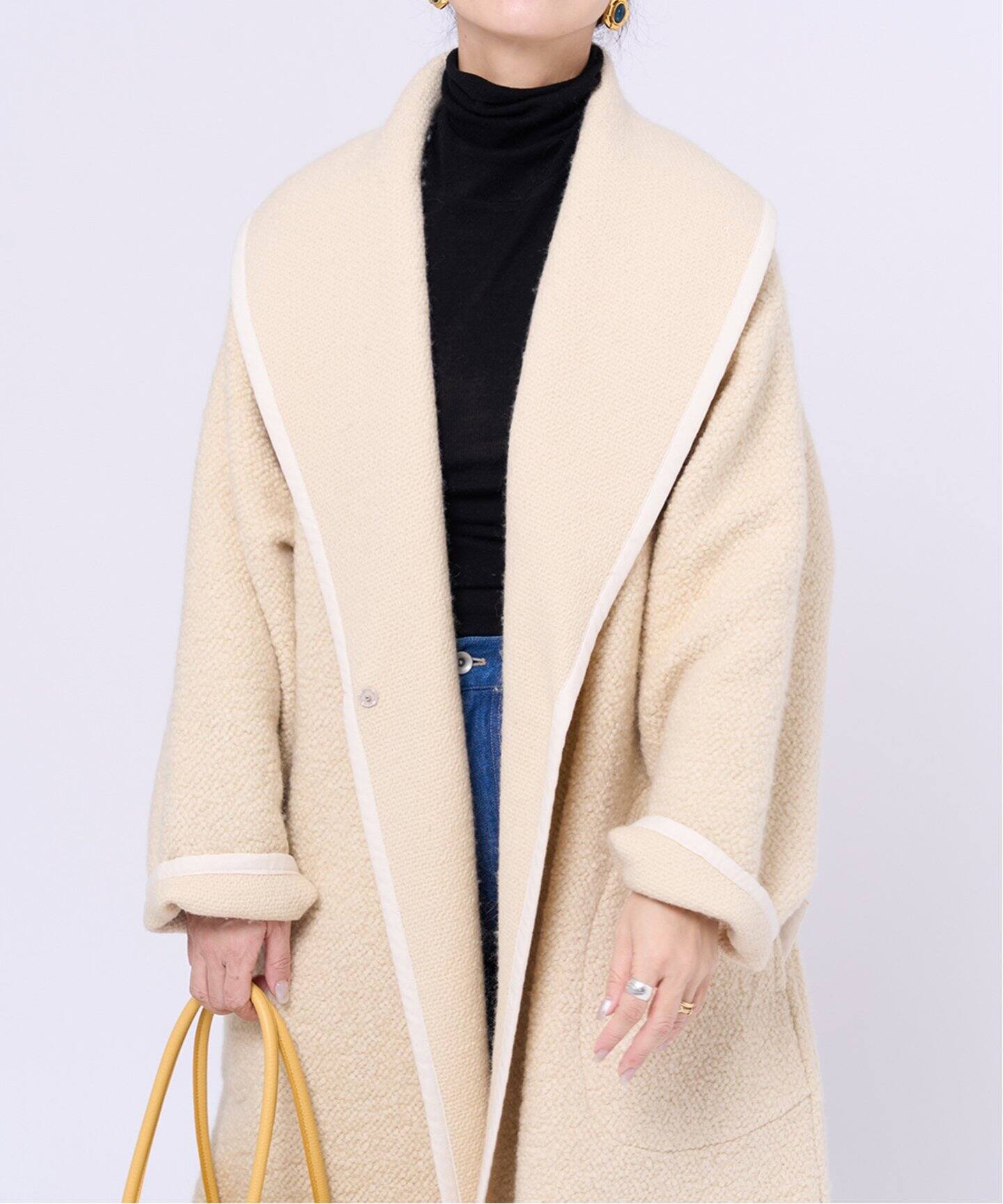 IENA LA BOUCLE RICCHERI ショールコート（その他ブルゾン／アウター 