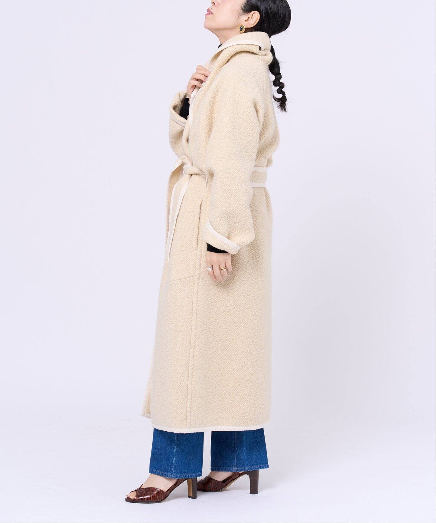 IENA LA BOUCLE RICCHERI ショールコート（その他ブルゾン／アウター 