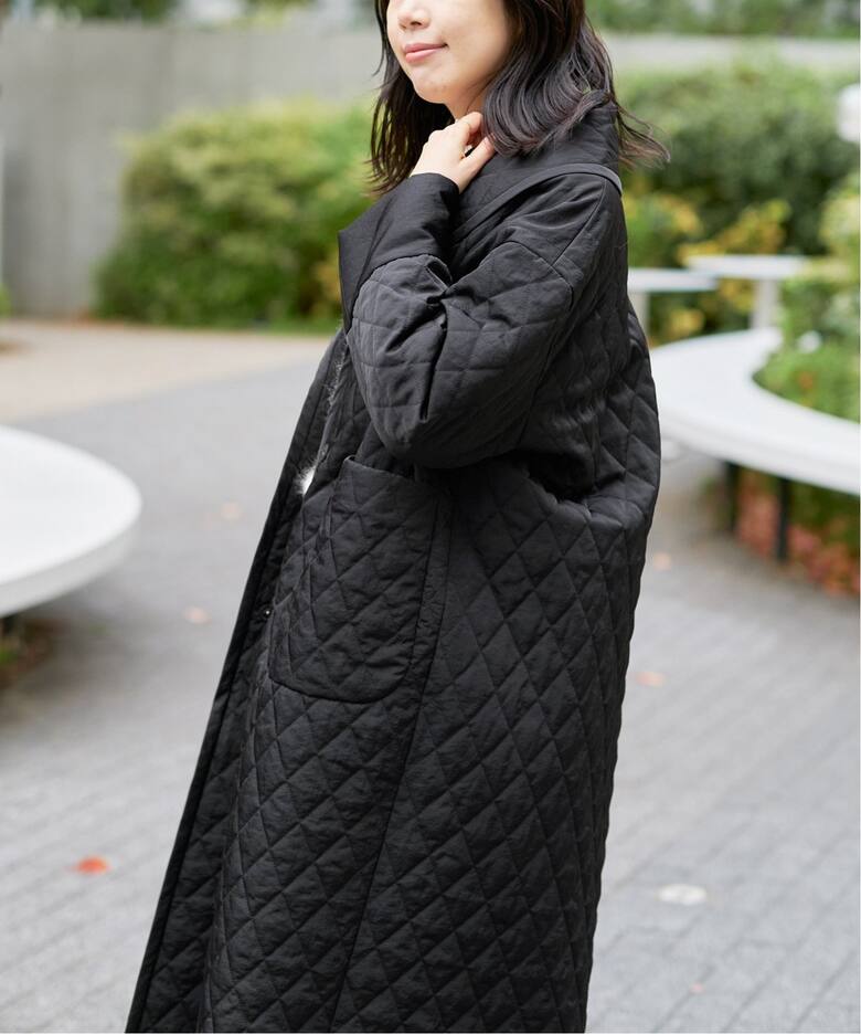 IENA LA BOUCLE ナイロンキルティングコート（中綿・キルティング 