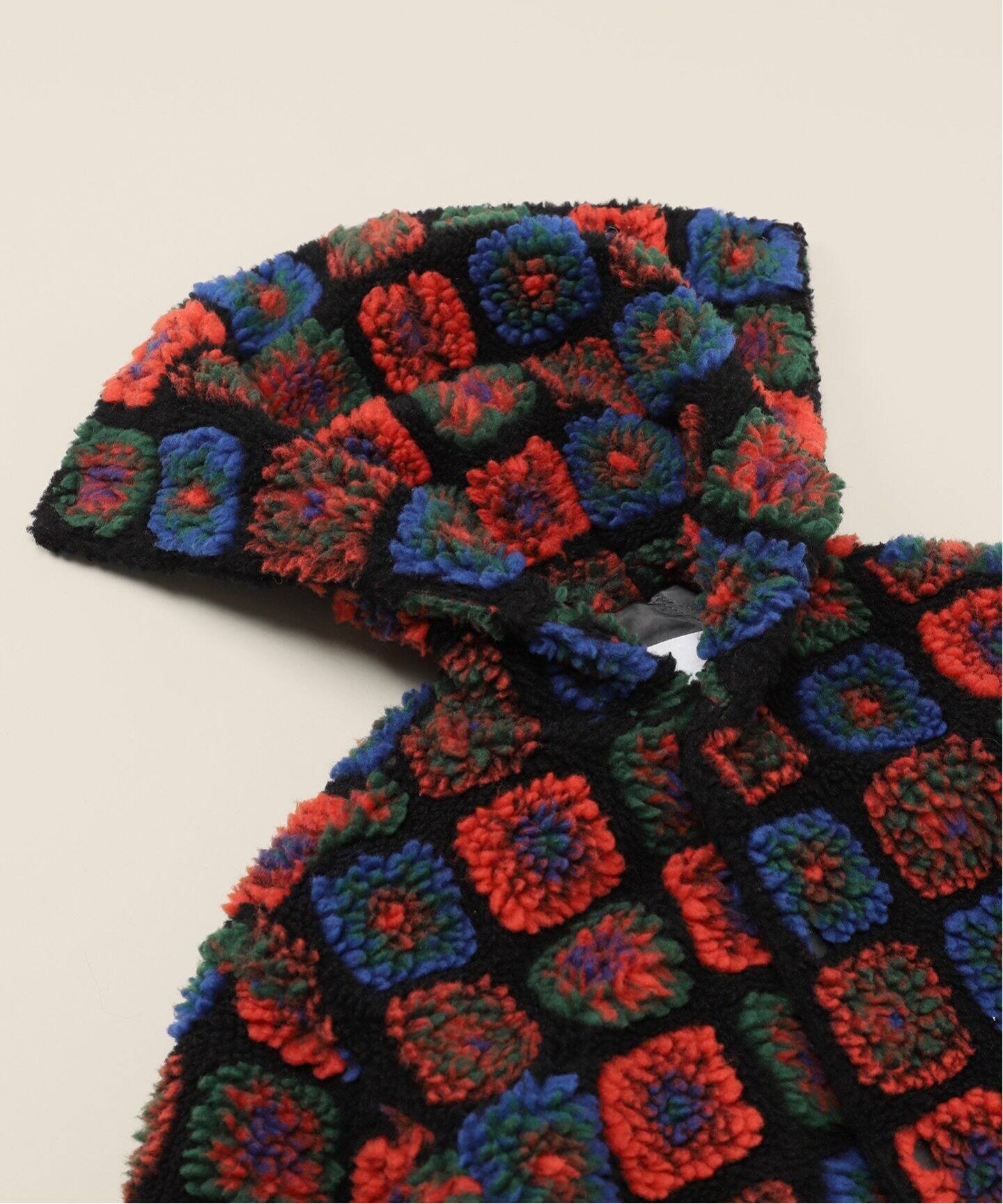 MOUN TEN. /マウンテン】 flower boa sailer hoodie kids（キッズ 