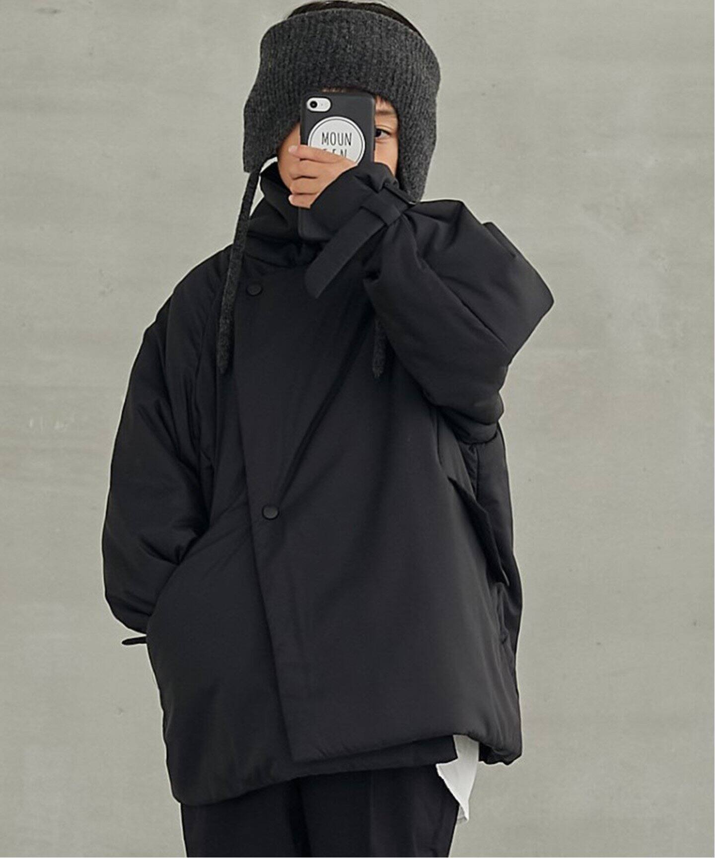 MOUN TEN. /マウンテン】 air half coat kids(110cm-140cm)（キッズ  