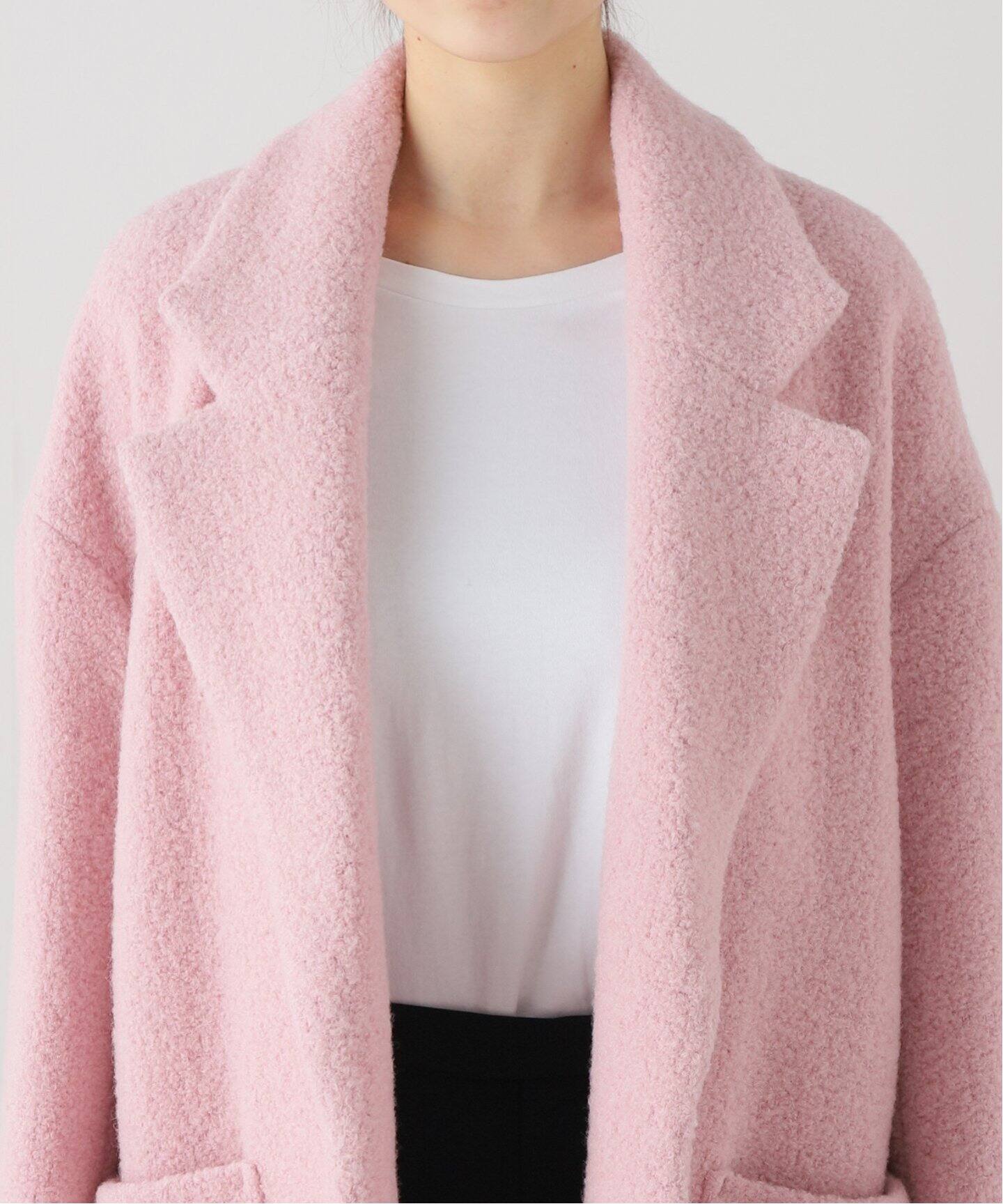 Boucle オーバーサイズロング コート（その他ブルゾン／アウター  