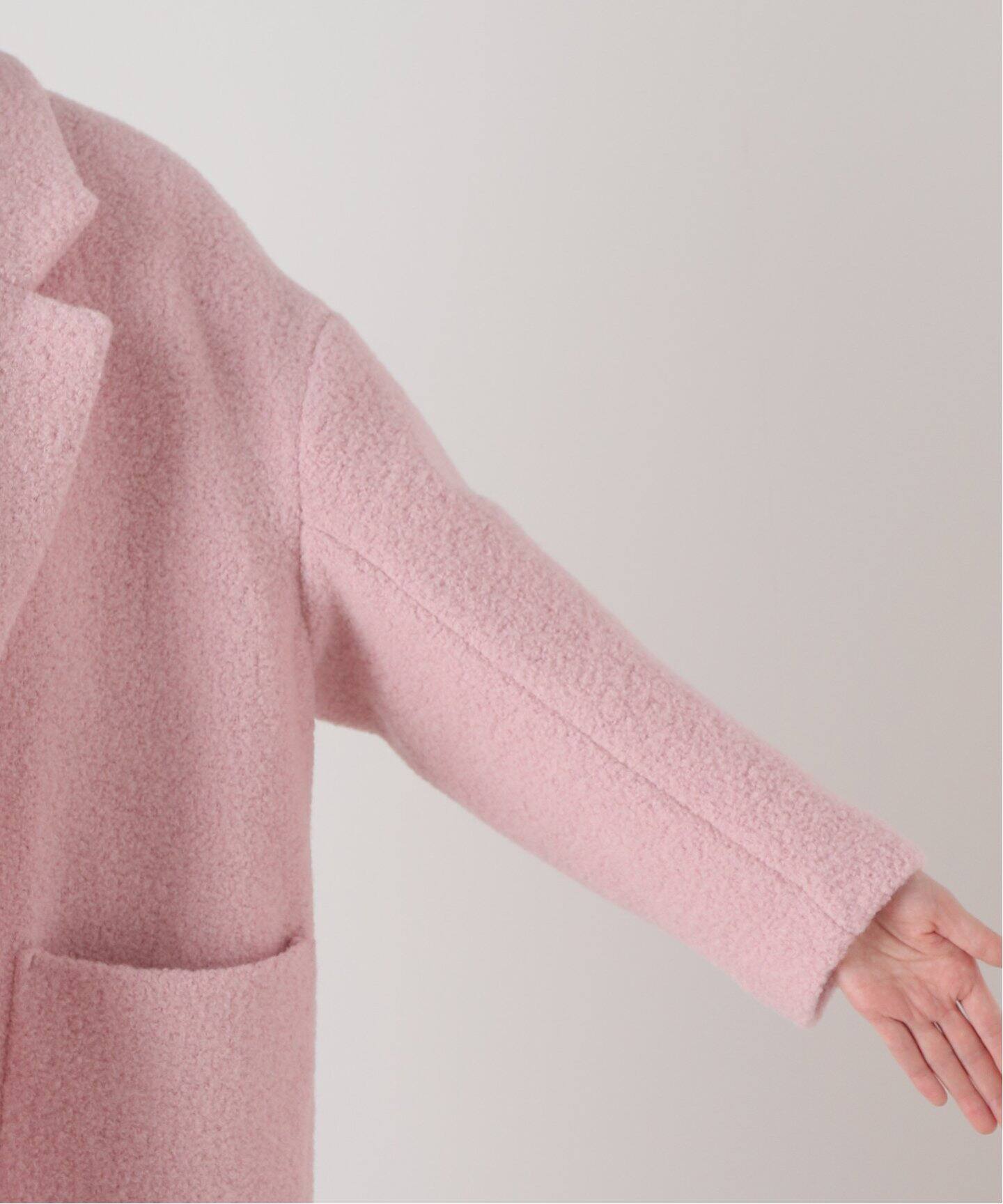 Boucle オーバーサイズロング コート（その他ブルゾン／アウター 