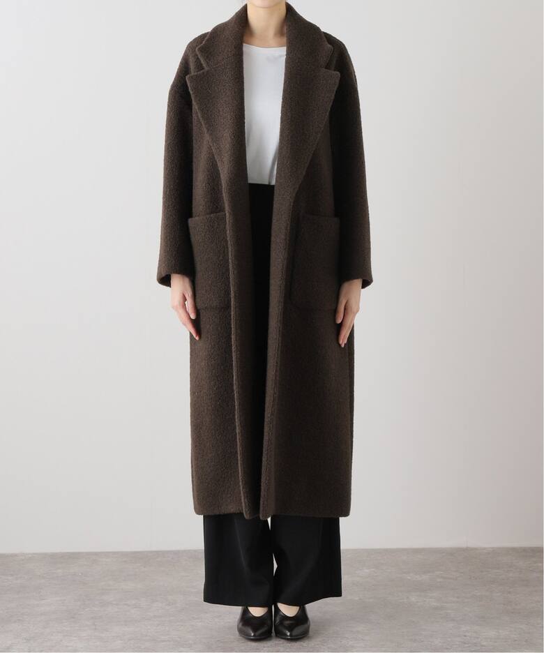 Boucle オーバーサイズロング コート（その他ブルゾン／アウター  