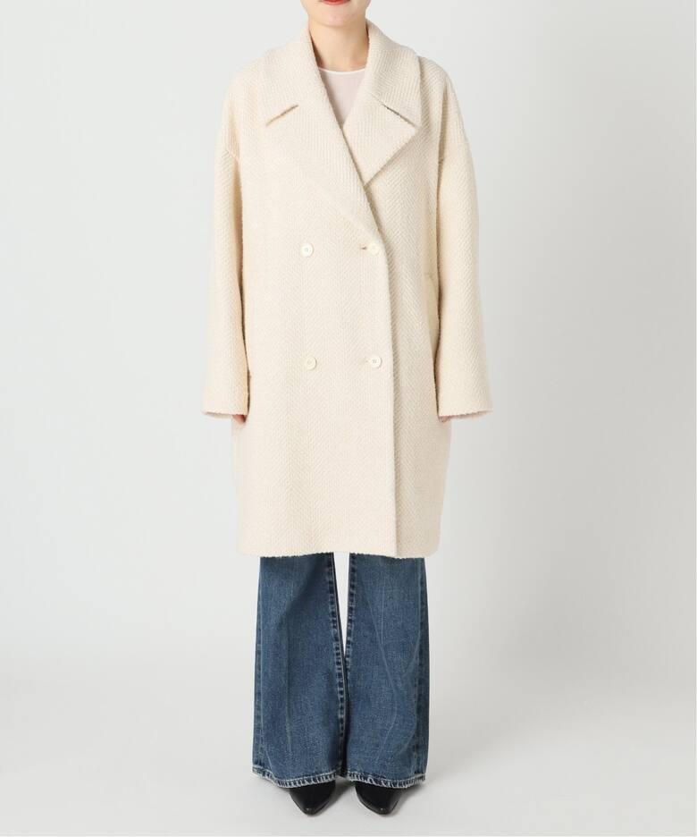 GIOLICA ヘリンボン コクーンコート（その他ブルゾン／アウター  