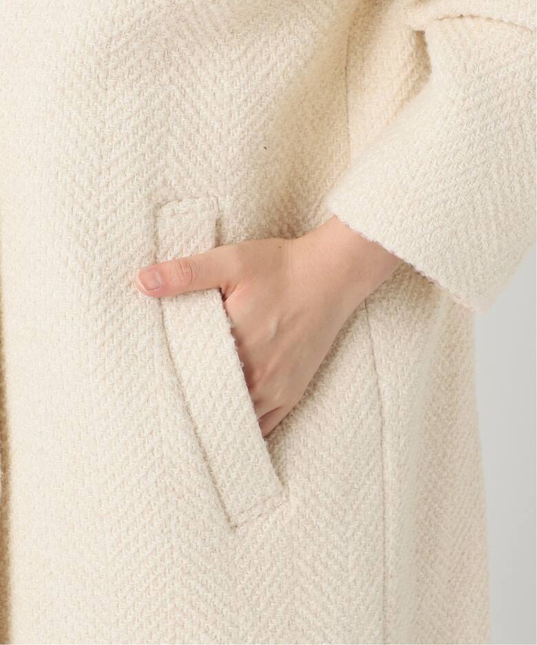 GIOLICA ヘリンボン コクーンコート（その他ブルゾン／アウター  