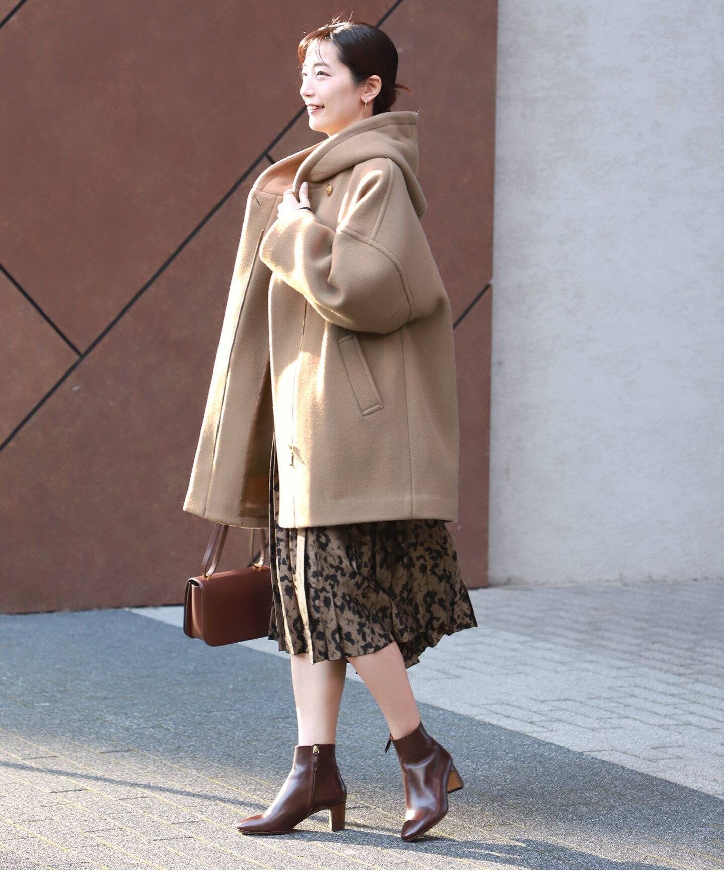 キウイラムフード付きコート（フードコート）｜VERMEIL par iena  