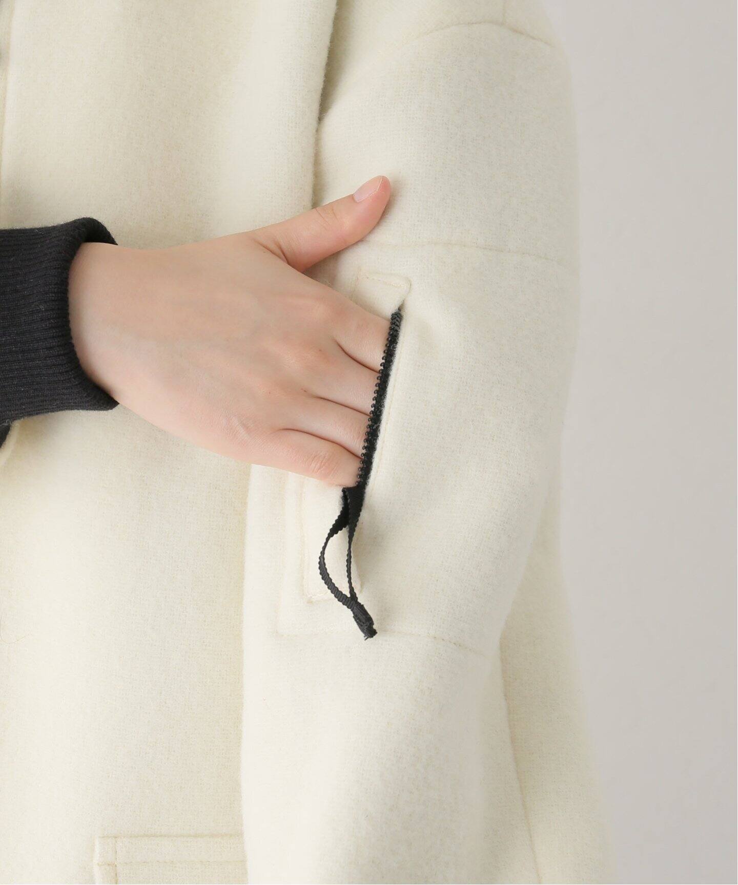 woolモッサZIPコート（その他ブルゾン／アウター）｜VERMEIL par iena 