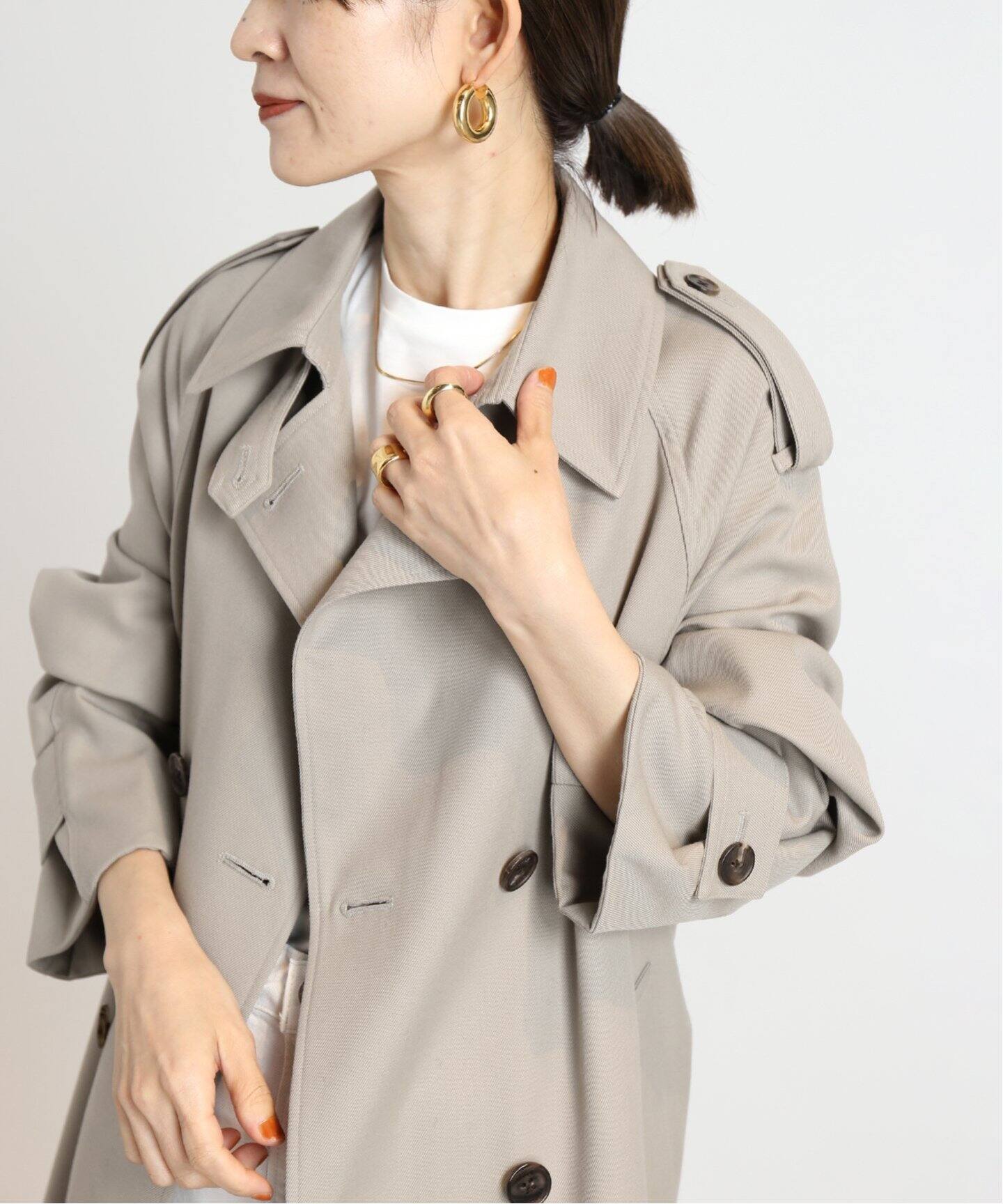 TICCA/ティッカ】ドレストレンチコート（トレンチコート）｜VERMEIL  