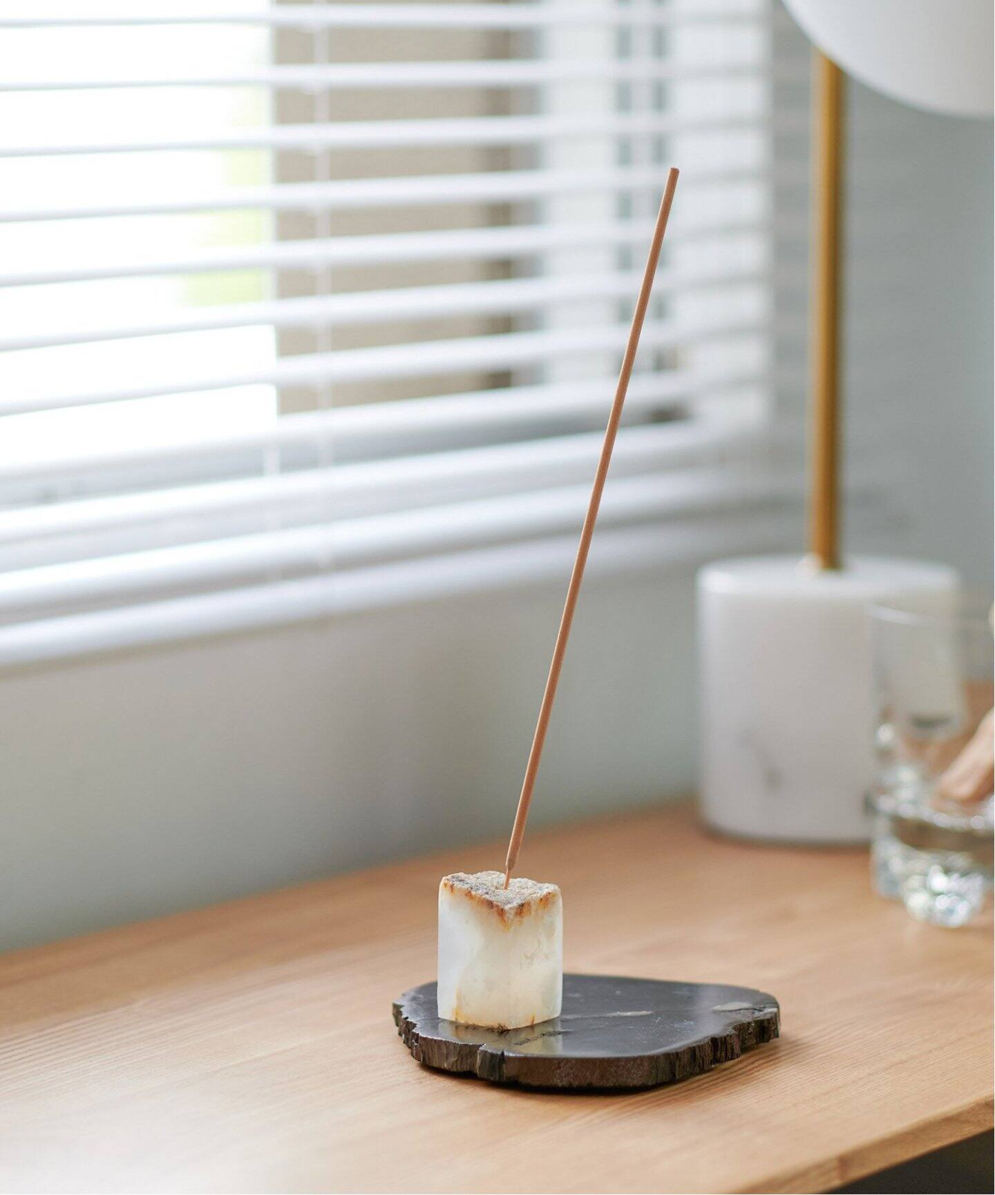 AGATE INCENSE STAND お香立て（ルームフレグランス／キャンドル 