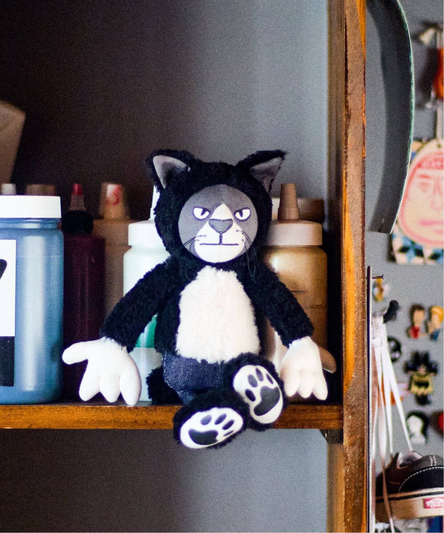 花井祐介 初期 不確か STUFFED CAT acme furniture 原画