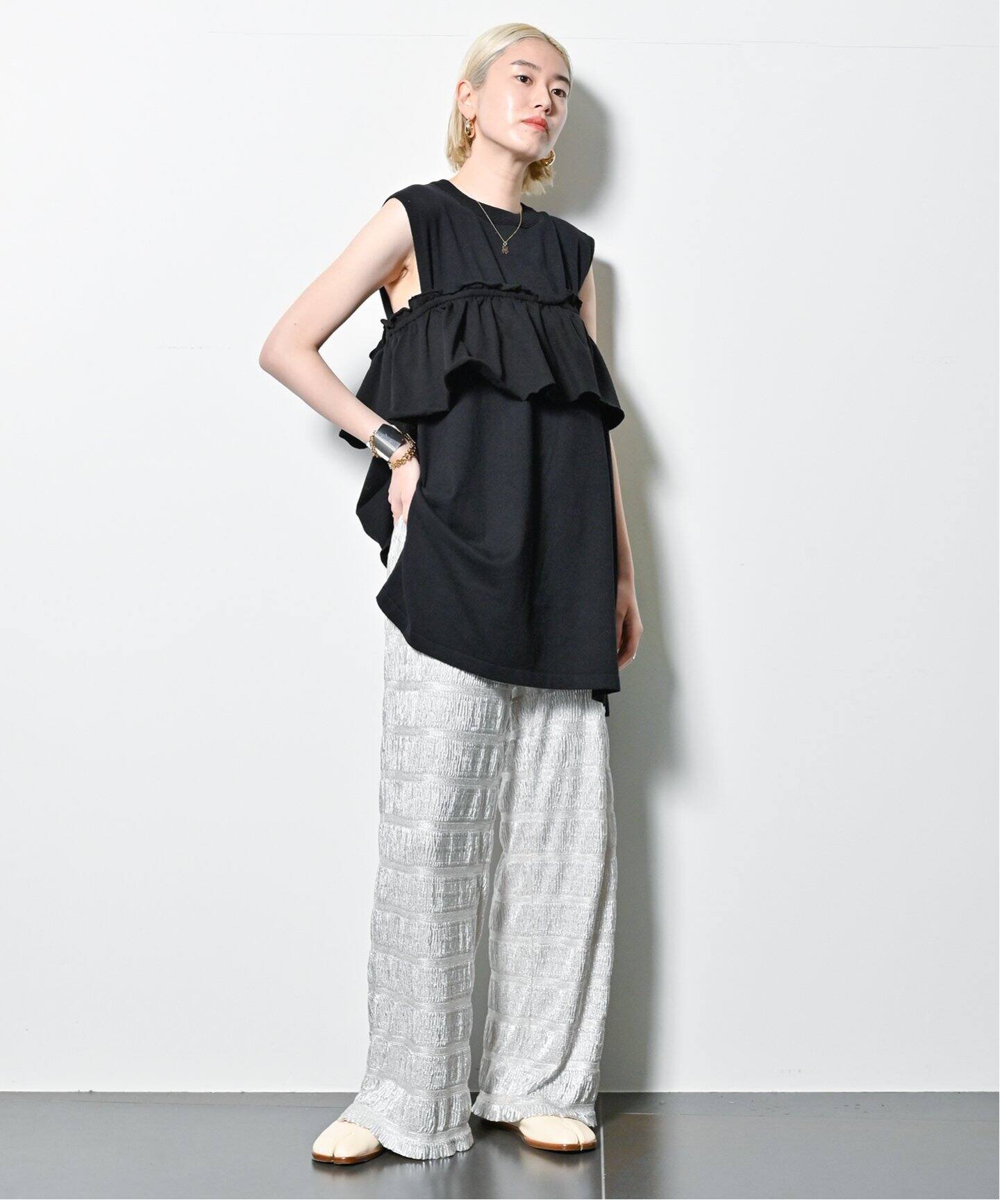 METALLIC GATHERING パンツ（その他パンツ）｜CITYSHOP（シティ  