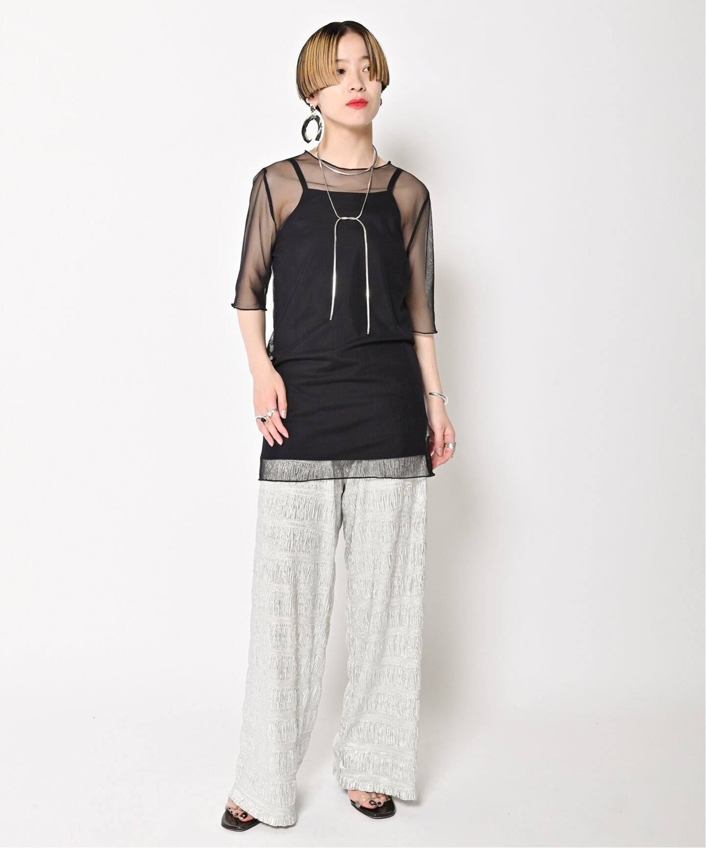 METALLIC GATHERING パンツ（その他パンツ）｜CITYSHOP（シティ  