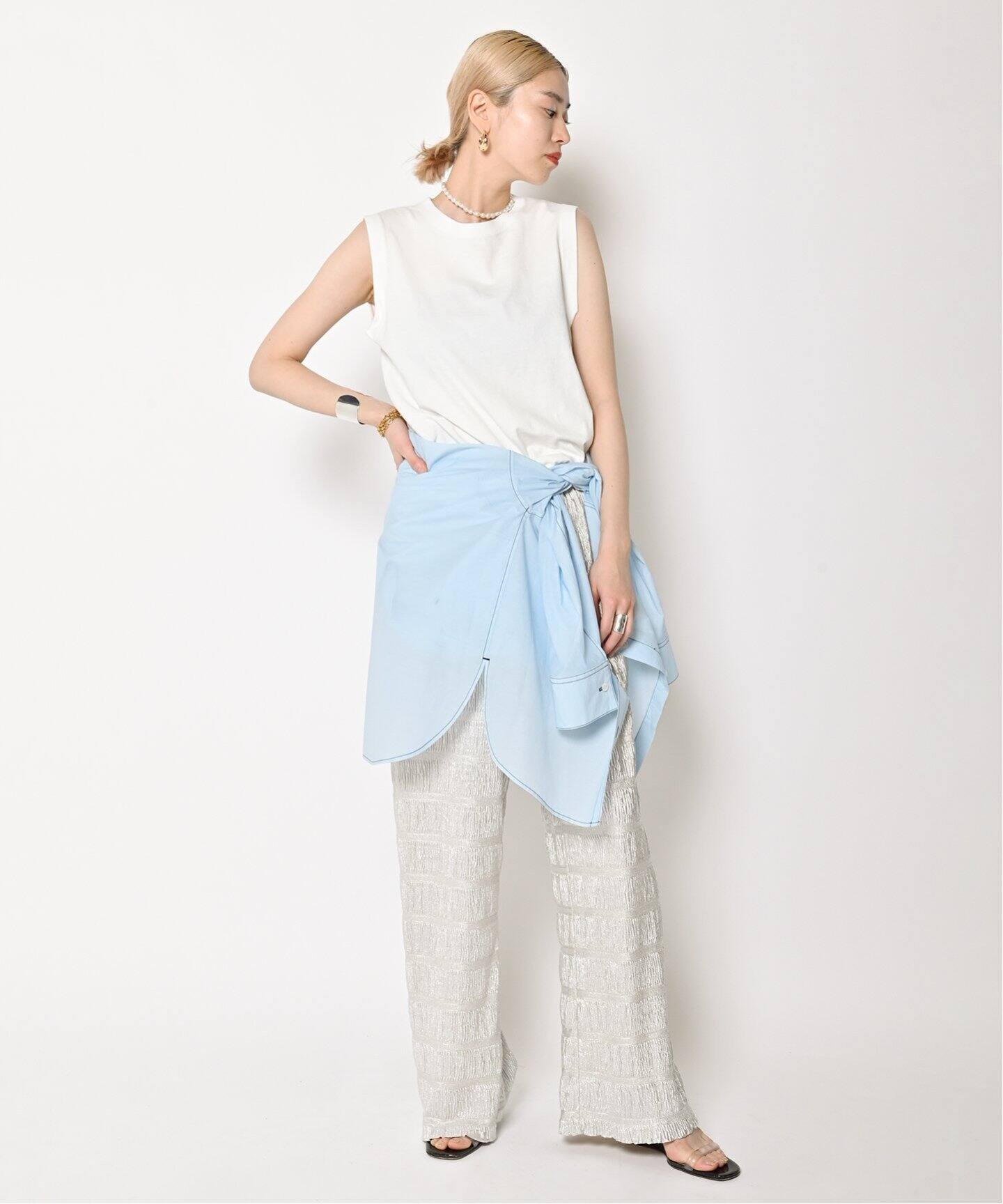 METALLIC GATHERING パンツ（その他パンツ）｜CITYSHOP（シティ  