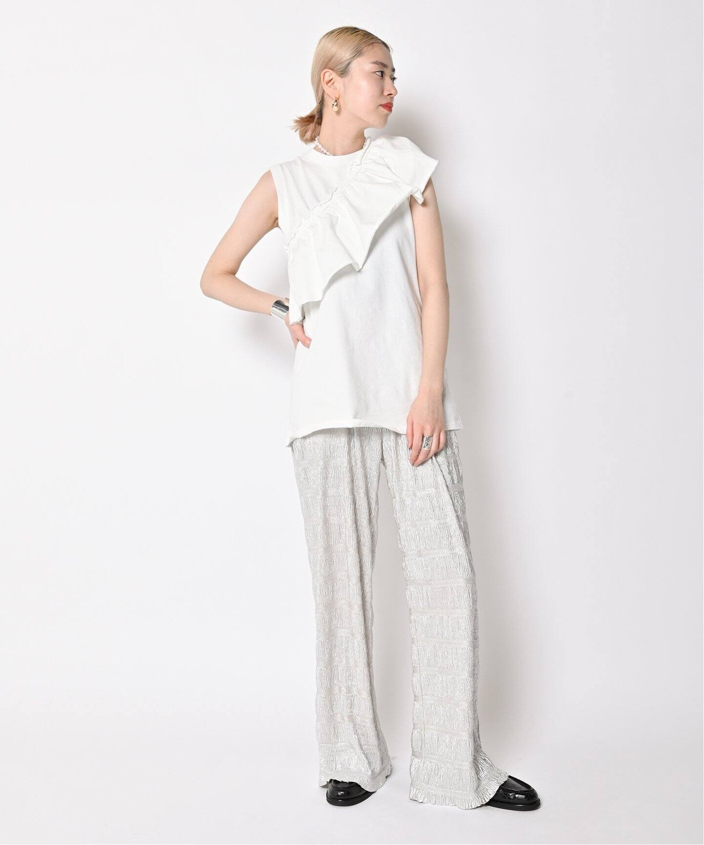 METALLIC GATHERING パンツ（その他パンツ）｜CITYSHOP（シティ  